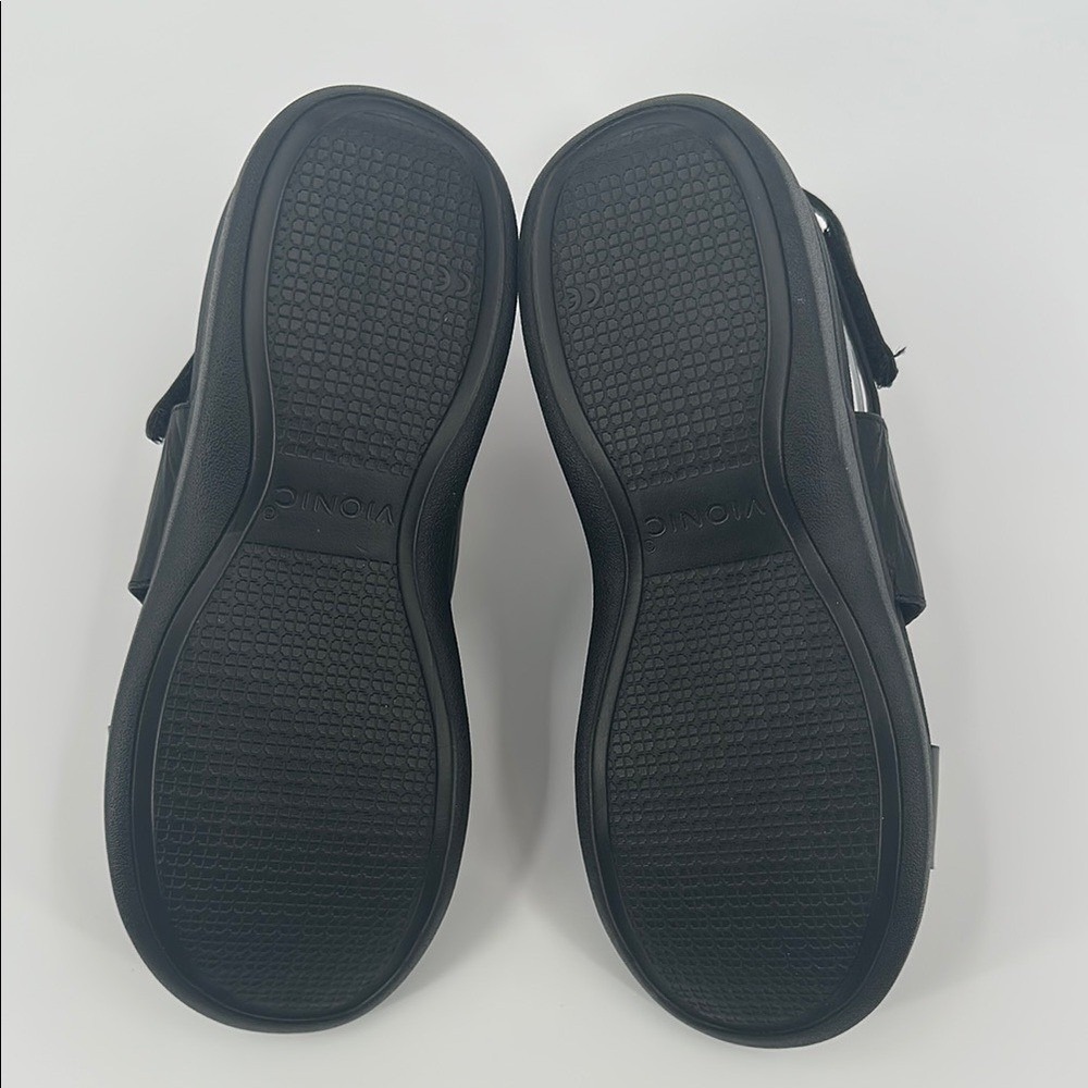 Vionic Black Platform Sandals Adjustable Ankle St… - image 5